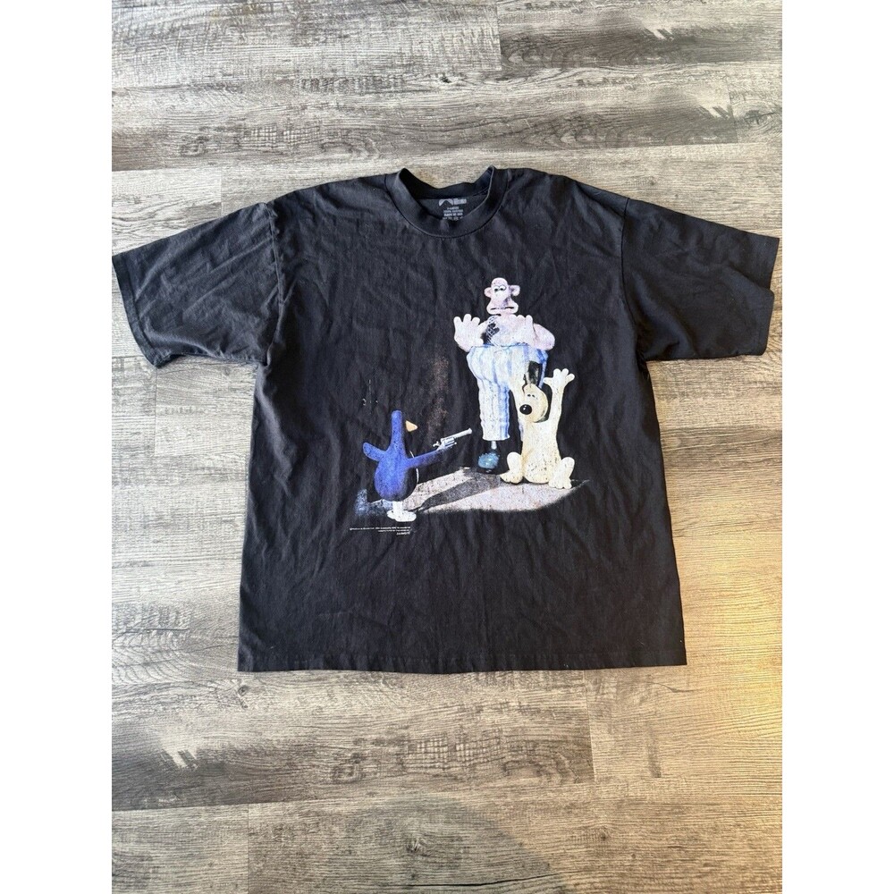 Vintage 90s Wallace & Gromit Feathers McGraw T-Shirt XL Made in USA